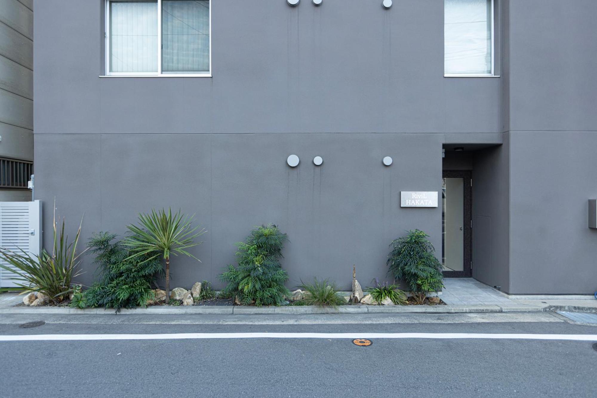 福岡市Rivil Hakataアパートメント エクステリア 写真